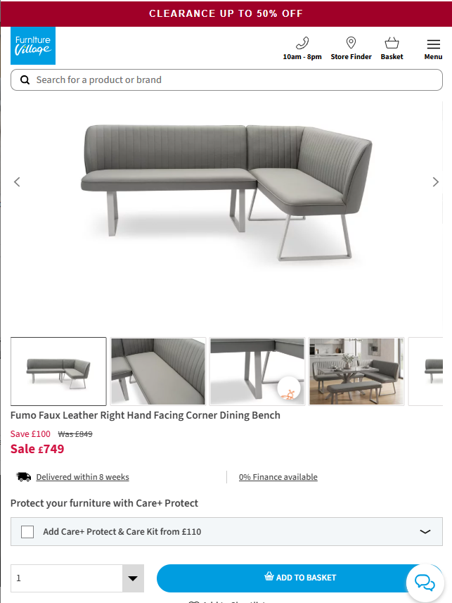 Price comparison