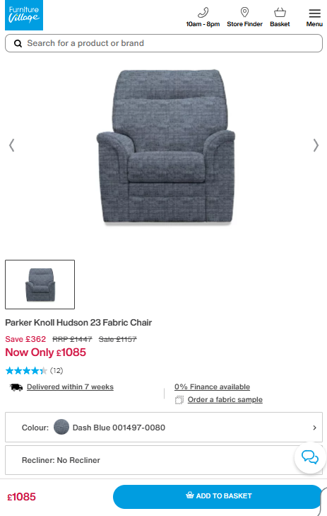 Price comparison