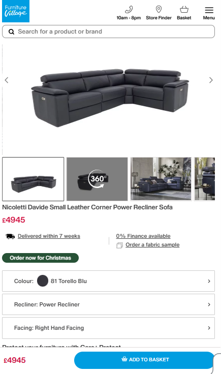 Price comparison