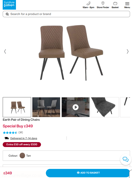 Price comparison