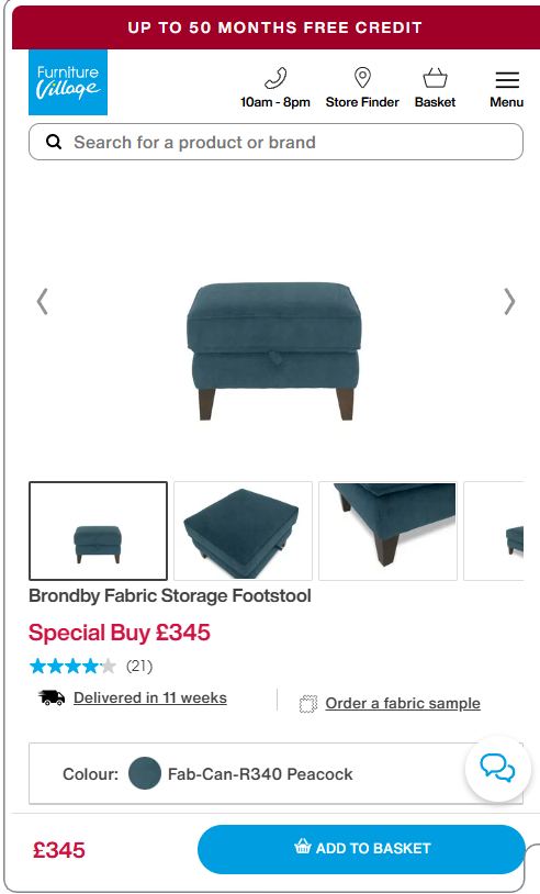 Price comparison