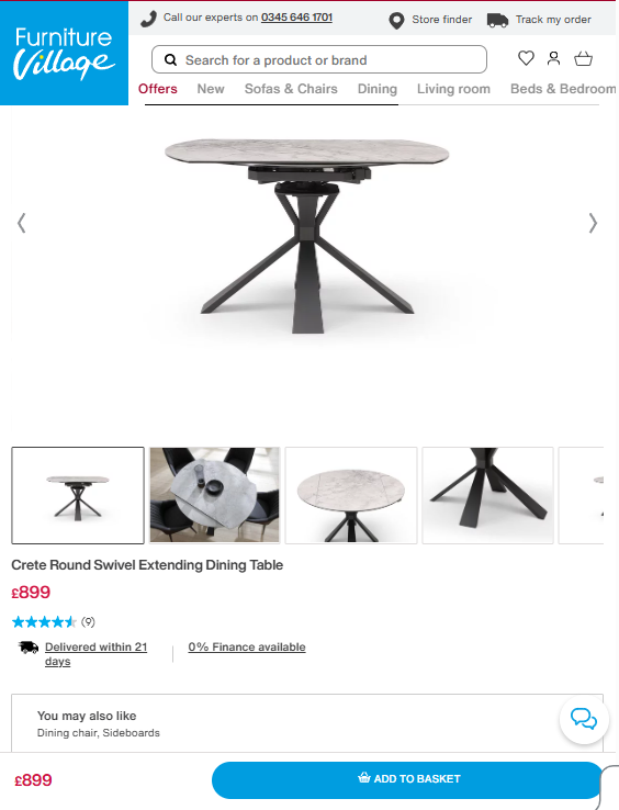 Price comparison