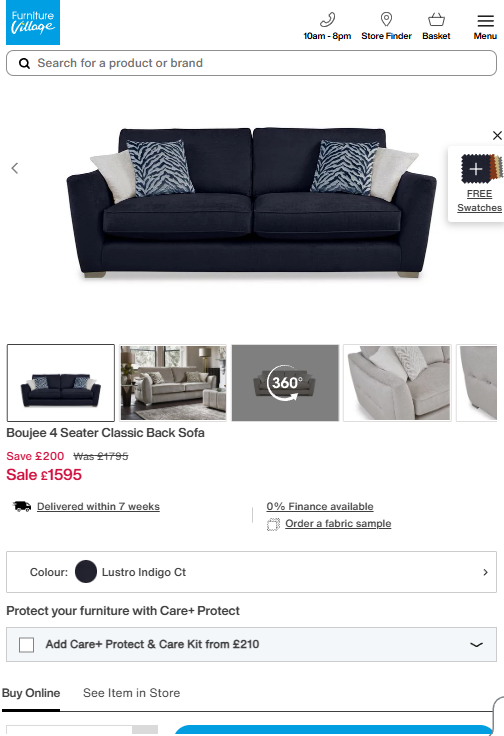 Price comparison