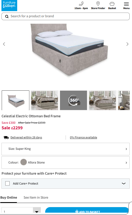 Price comparison