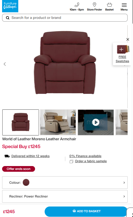 Price comparison
