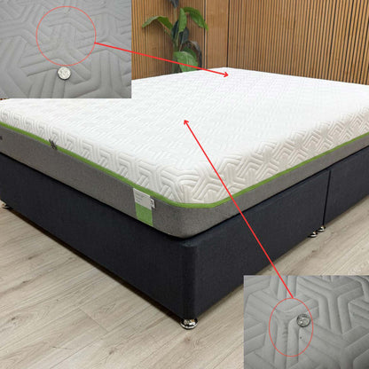 TEMPUR Hybrid Elite Medium Firm Tension Hypoallergenic Memory Foam Mattress - King