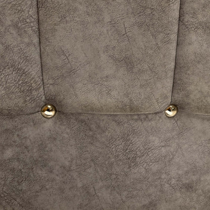‘Mariah’ Dapple Silver-Tri Chrome Velvet Large Classic Back Corner Sofa