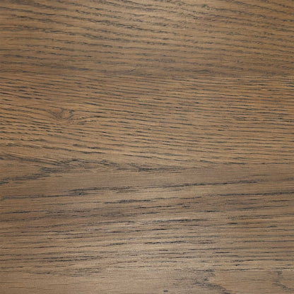 ‘Stockholm’ Dark Oak Solid Oak 110cm Round Extending Dining Table