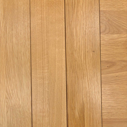 ‘Lewis’ Solid Oak 120cm Large Draw Leaf Extending Dining Table