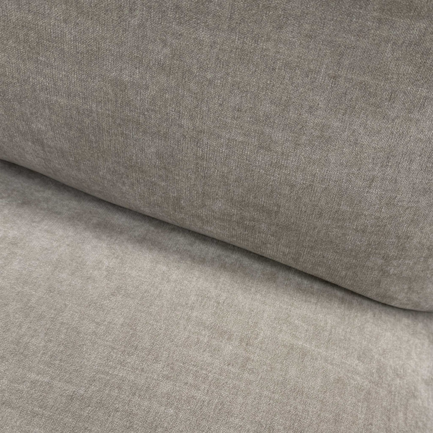 ‘Archy’ Taupe Fabric 200cm Midi Arm 3 Seater Sofa