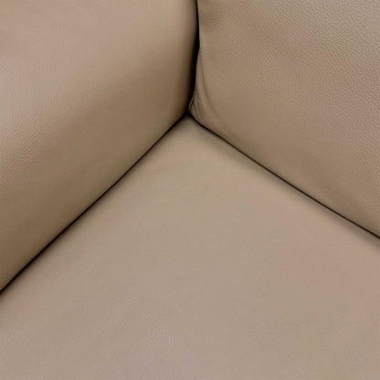 Nicoletti ‘Vito’ Botero Taupe 2152 Leather 3 Seater Sofa