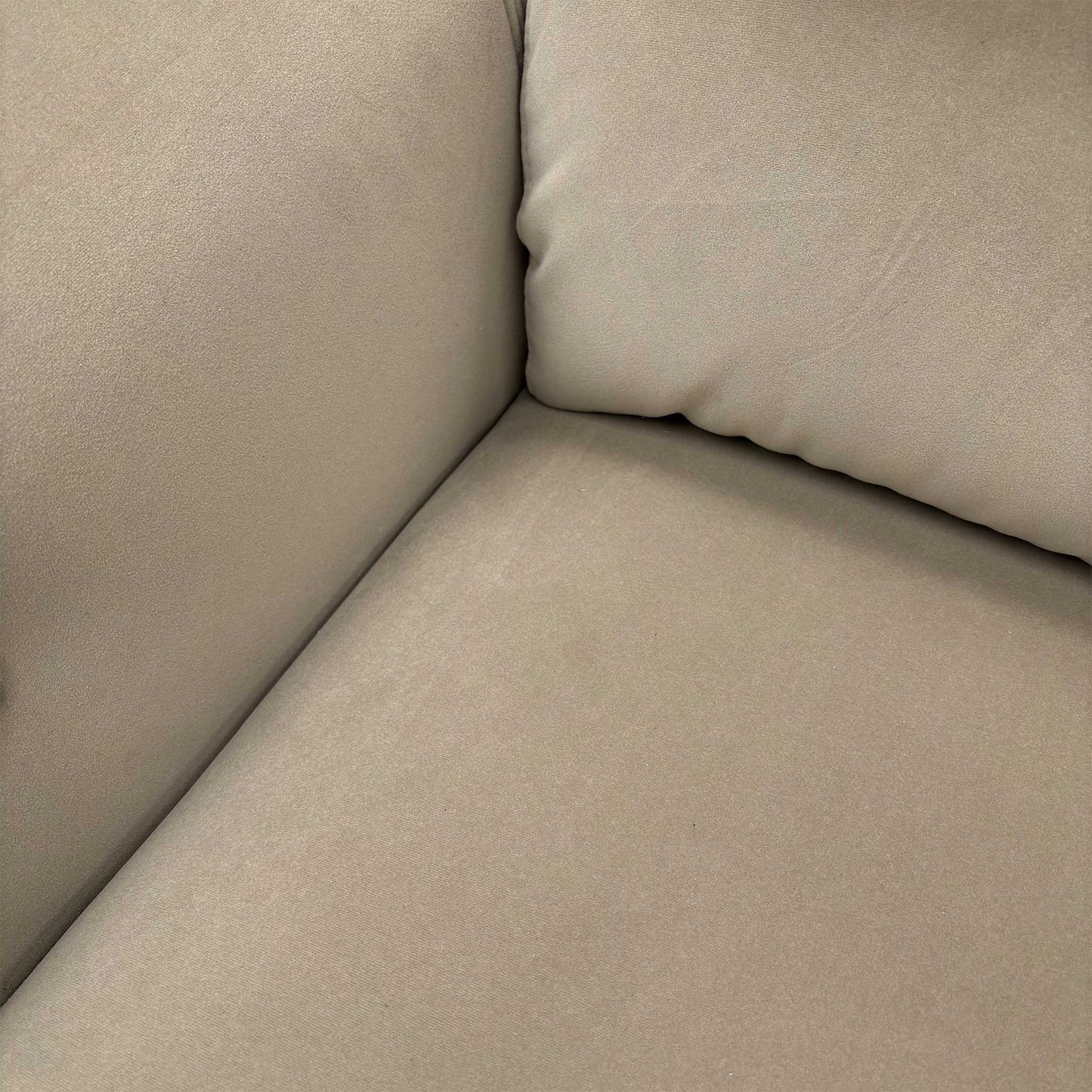 'Nixon' Fab-Meg-R32 Light Khaki Velvet 2 Seater Power Recliner Sofa