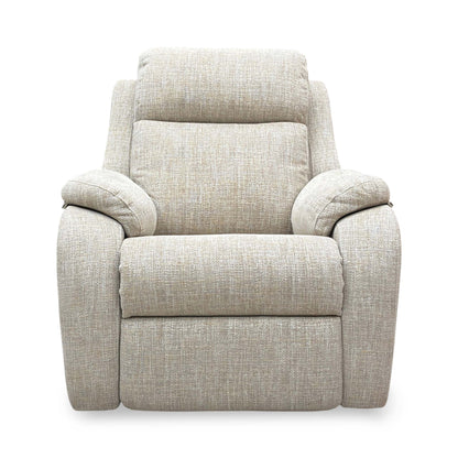 G Plan ‘Kingsbury C030 Kampala Beige Power Recliner Chair with Power Headrest and Power Lumbar