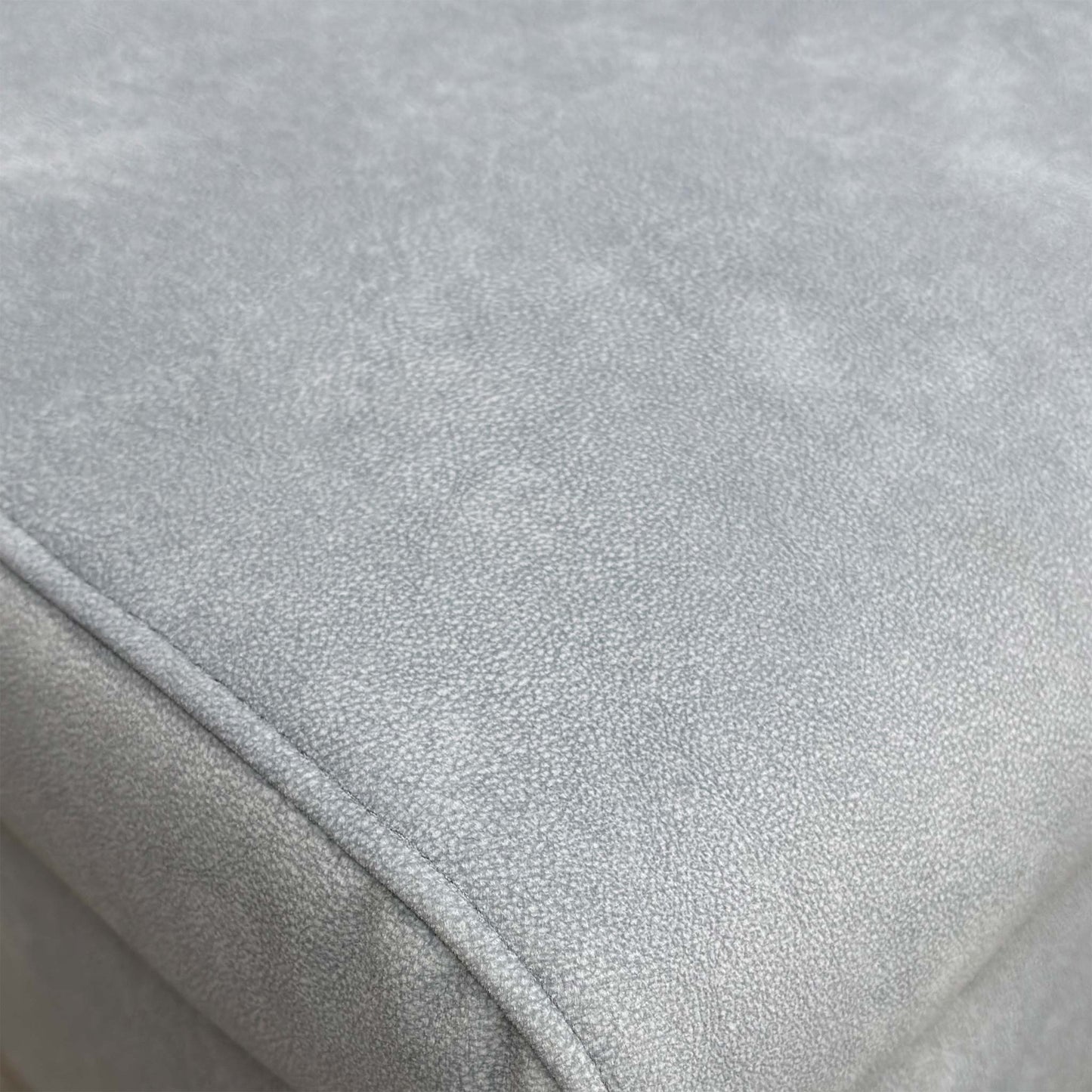 'Daytona' Dexter Smoke Velvet Footstool