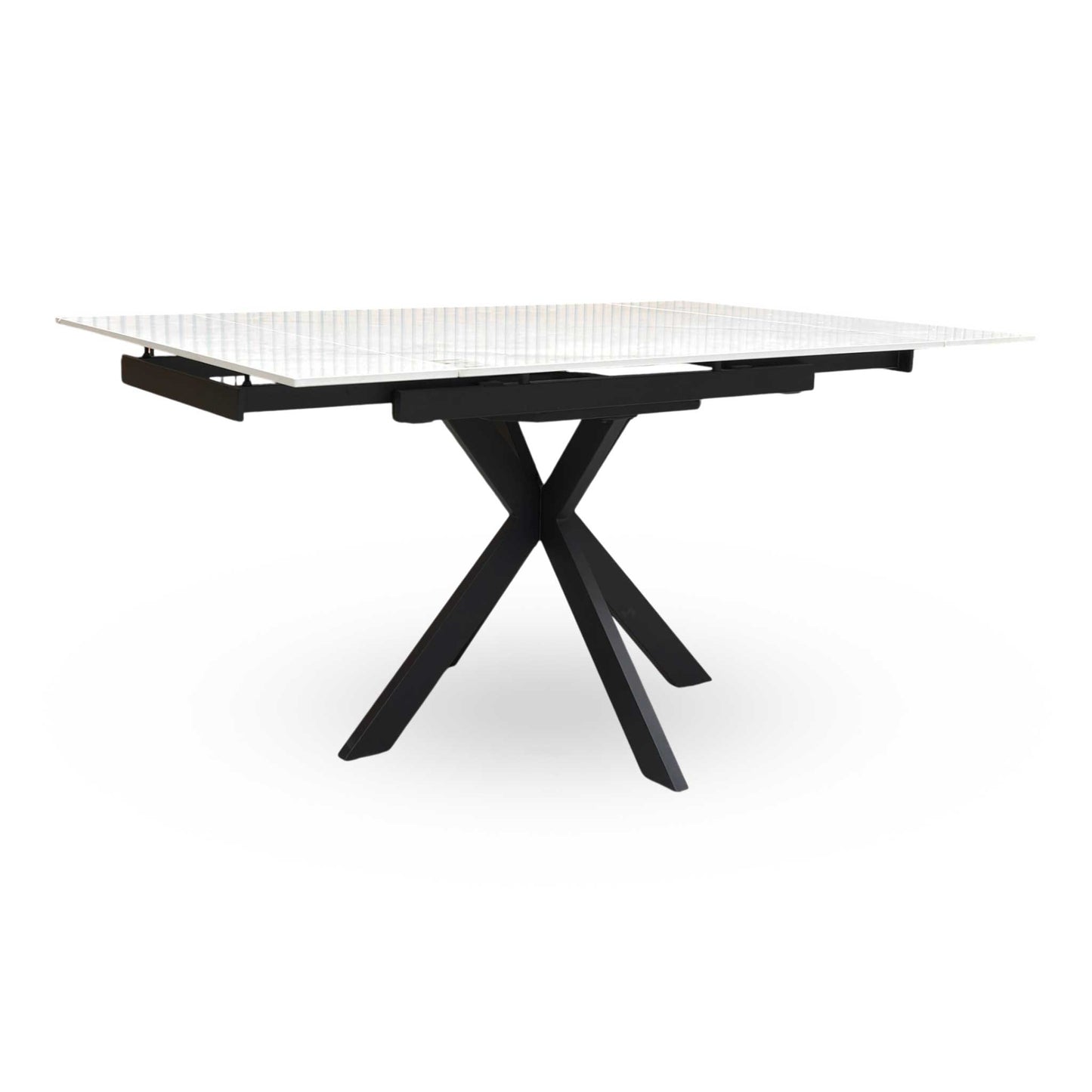 ‘Clio’ Ceramic Top 100cm Draw Leaf Extending Dining Table
