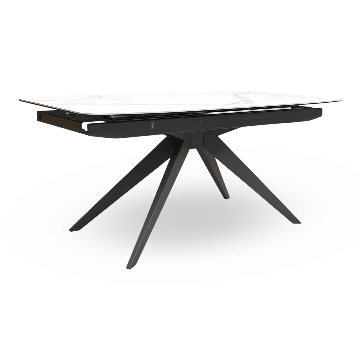‘Carrera’ Ceramic Top 180cm Pop Up Extending Dining Table
