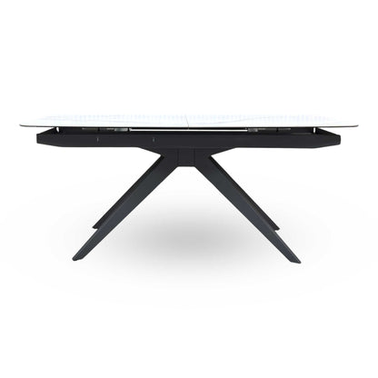 ‘Carrera’ Ceramic Top 180cm Pop Up Extending Dining Table