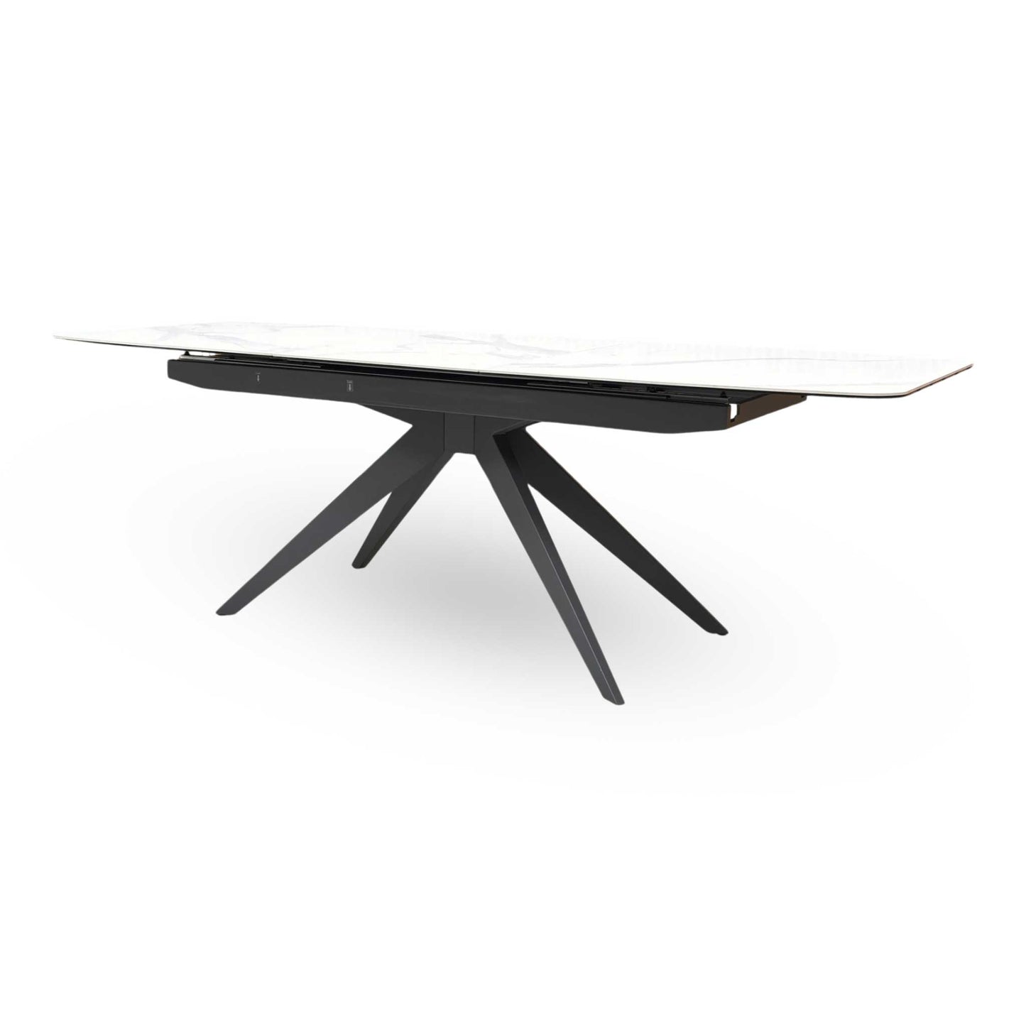 ‘Carrera’ Ceramic Top 180cm Pop Up Extending Dining Table