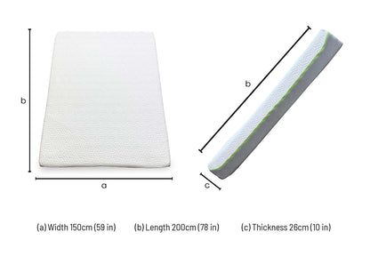 TEMPUR Hybrid Elite Medium Firm Tension Hypoallergenic Memory Foam Mattress - King
