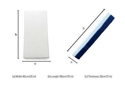 Simba Pro Hybrid 4800 Pocket Springs Medium Firm Mattress - Single