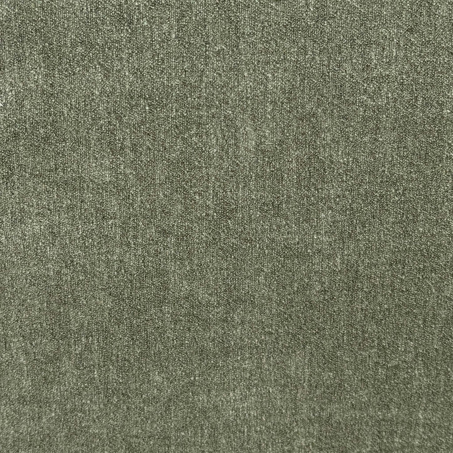 Close-up shot of the Forest Green fabric on the ‘Dior’ bed frame, showcasing the premium soft-touch velvet texture, deep diamond tufting, and fabric-covered accent buttons.