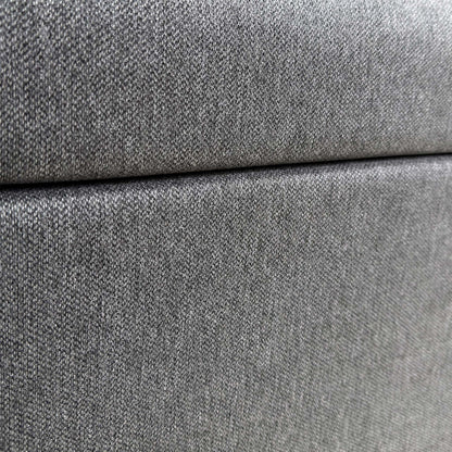 ‘Capella’ Orkney Charcoal Fabric Headboard + Divan Base - Single