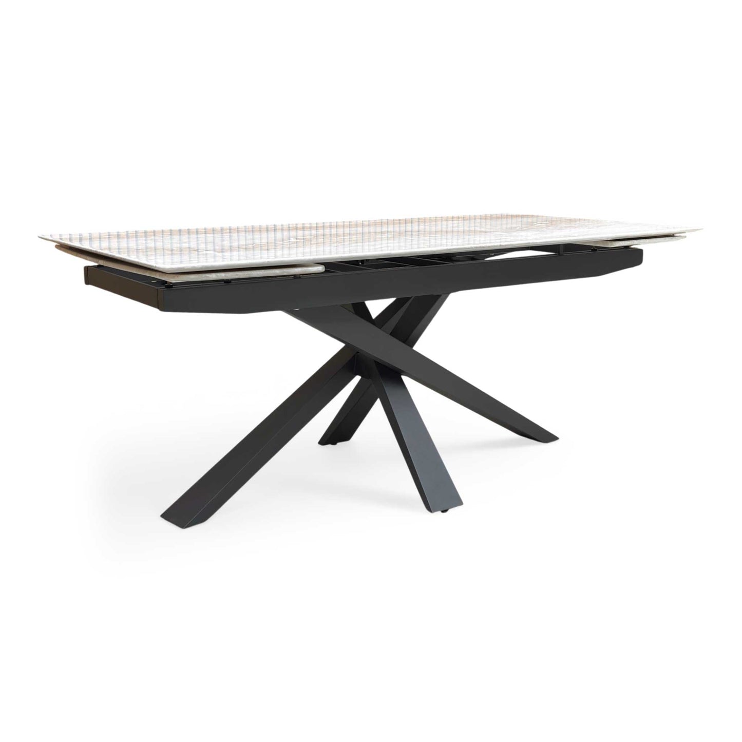 ‘Germain’ Marble Top 180cm Extending Dining Table