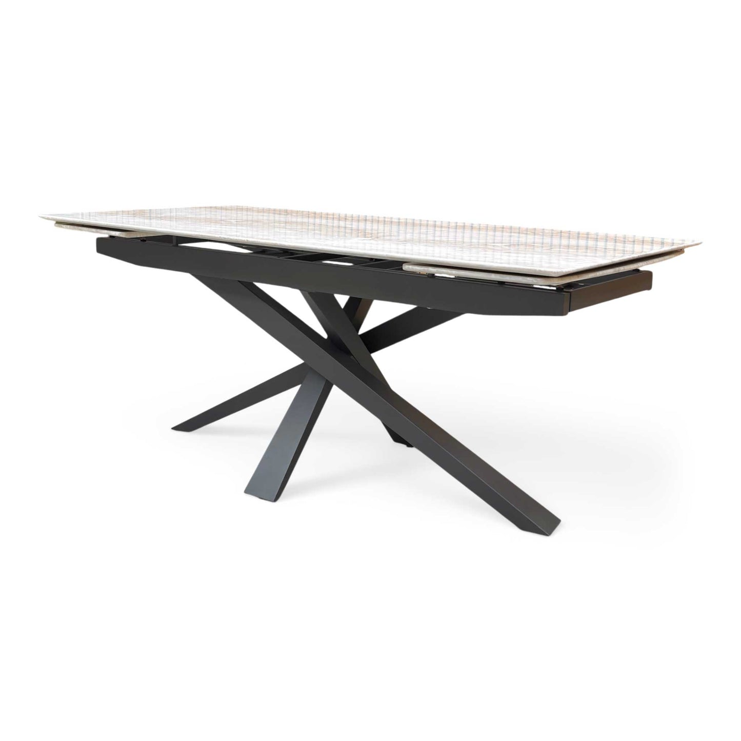 ‘Germain’ Marble Top 180cm Extending Dining Table