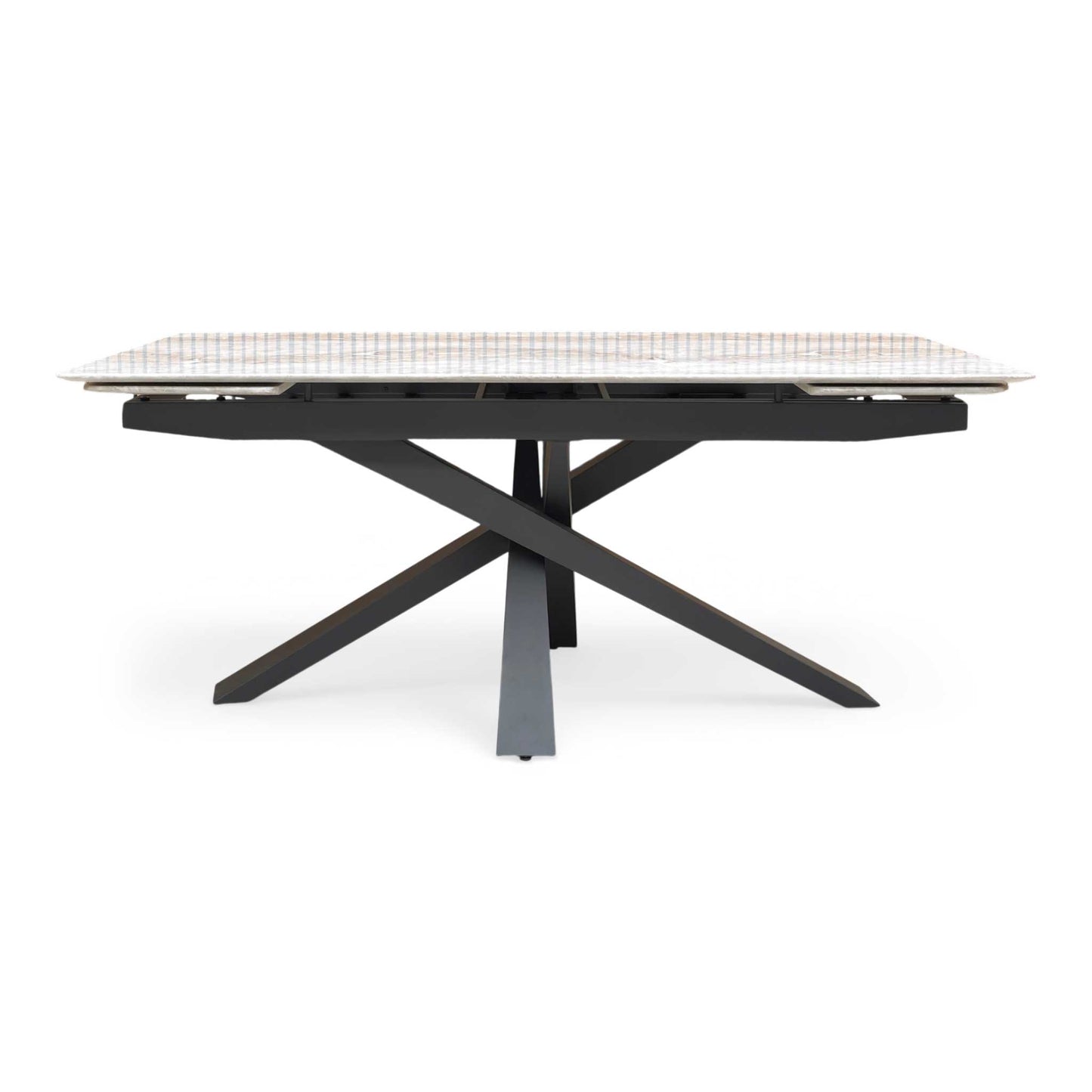 ‘Germain’ Marble Top 180cm Extending Dining Table