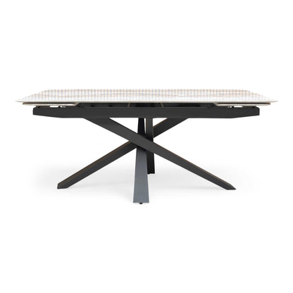 ‘Germain’ Marble Top 180cm Extending Dining Table
