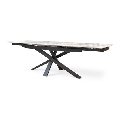 ‘Germain’ Marble Top 180cm Extending Dining Table
