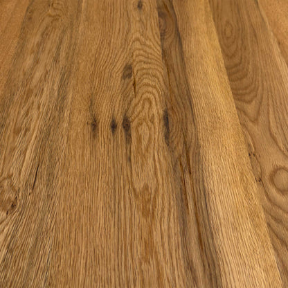 Bodahl 'Terra' 1 Oil Solid Oak 300cm Straight Edge Dining Table with Star Base - product photo 5