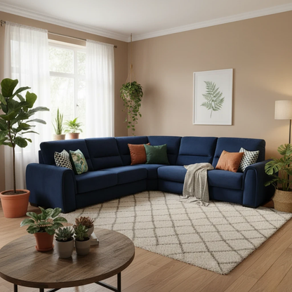 Detailed view of the comfortable, double-size, high-quality Sofa Bed.