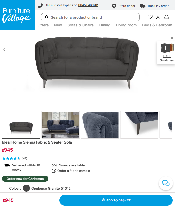 Price comparison