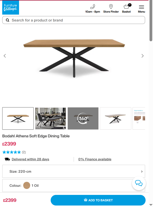 Price comparison