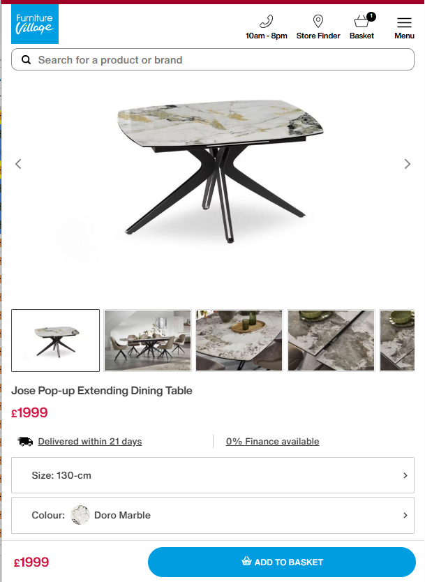 Price comparison