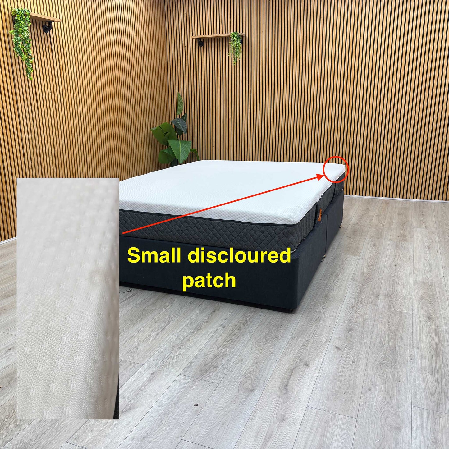 Emma Mattress Original Hypoallergenic Spring Free Foam Mattress with X-Shaped Stitching - King Furniture Village