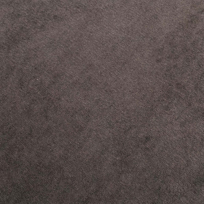 Close-up shot of the soft and durable Palmero plain fabric upholstery, detailing the subtle texture and warm brown weave fibers.