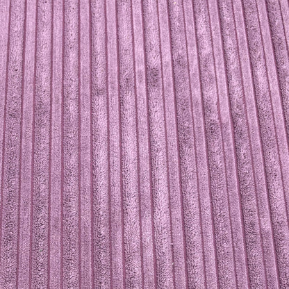 ‘Heydon’ Lilac Purple Marley Jumbo Cord Armchair - product photo 6