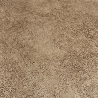 Close-up macro view of the premium caramel Dolcie combination velvet textile, displaying its delicate sheen, smooth pile, and rich warm neutral tone.