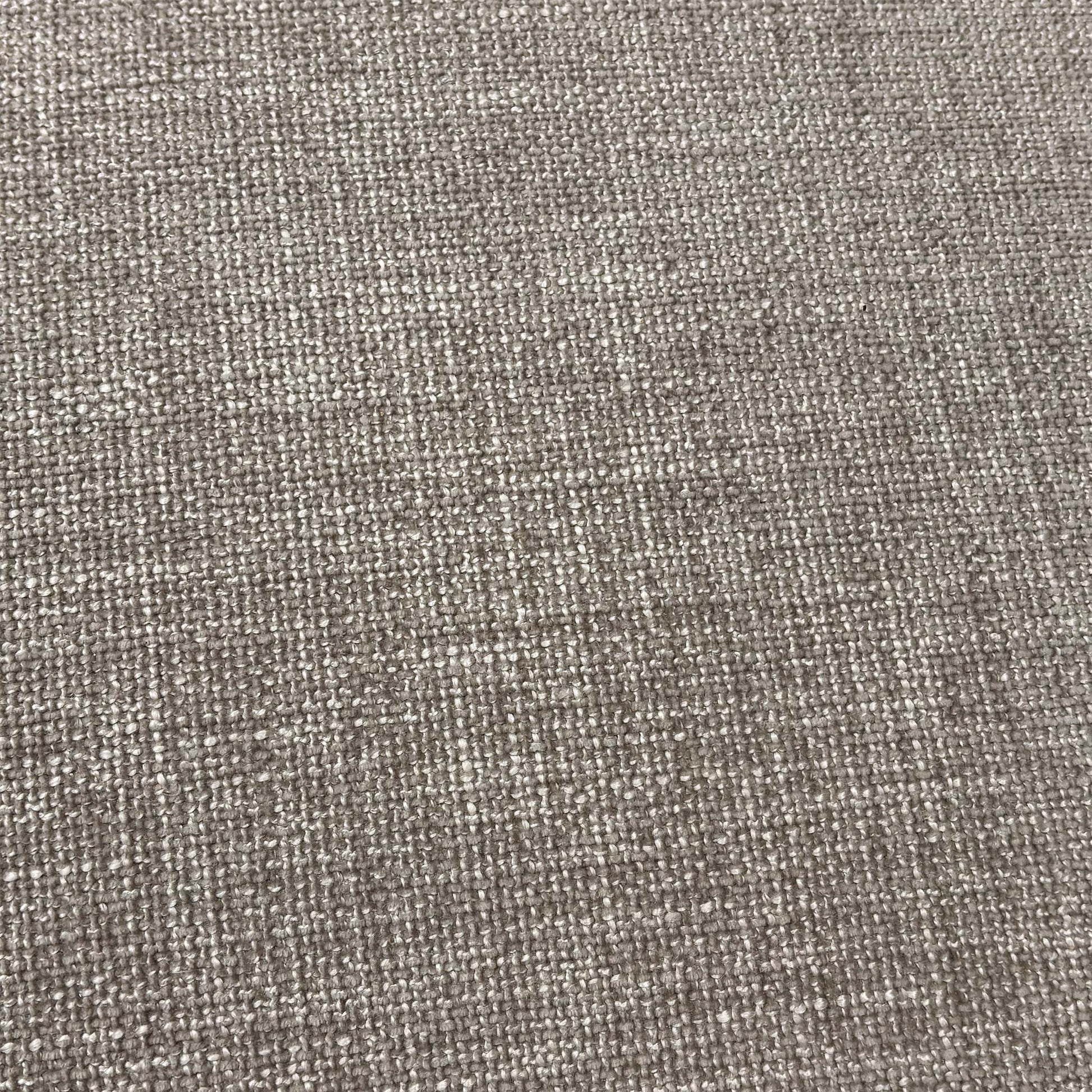Close-up macro shot of the durable Anivia Khaki fabric, highlighting the textured weave pattern, earthy neutral undertones, and high-quality tailored stitching.