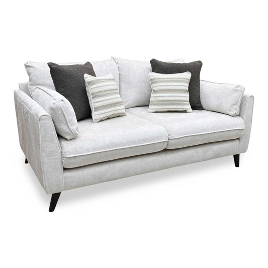 ‘Sanremo’ Natural Fabric 2 Seater Sofa