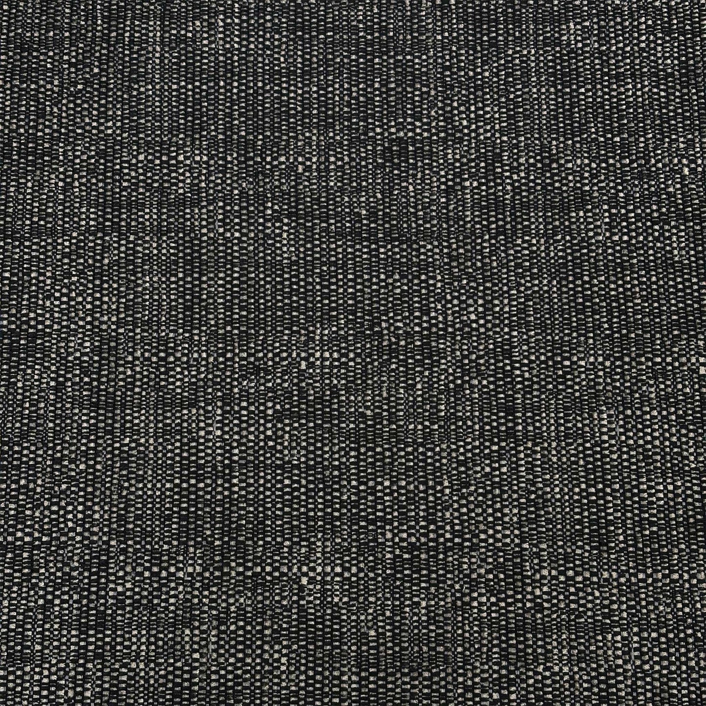 Close-up shot of the Charcoal Grey fabric on the ‘Halstow’ sofa, showcasing the tight textured basketweave pattern, premium tailored seams, and resilient multi-tonal fibers.