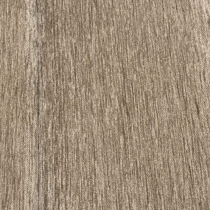Close-up shot of the Destiny Storm Oatmeal fabric on the G Plan sofa, highlighting the intricate multi-tonal neutral weave, premium soft-touch texture, and clean tailored seams.