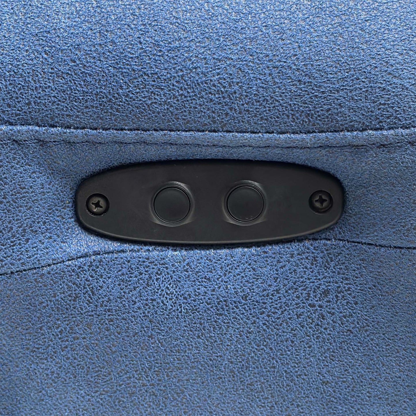 ‘Contempo’ Bfa-Blj-R10 Blue Suede Fabric Power Recliner Right Hand Facing Chaise End Sofa - product photo 7