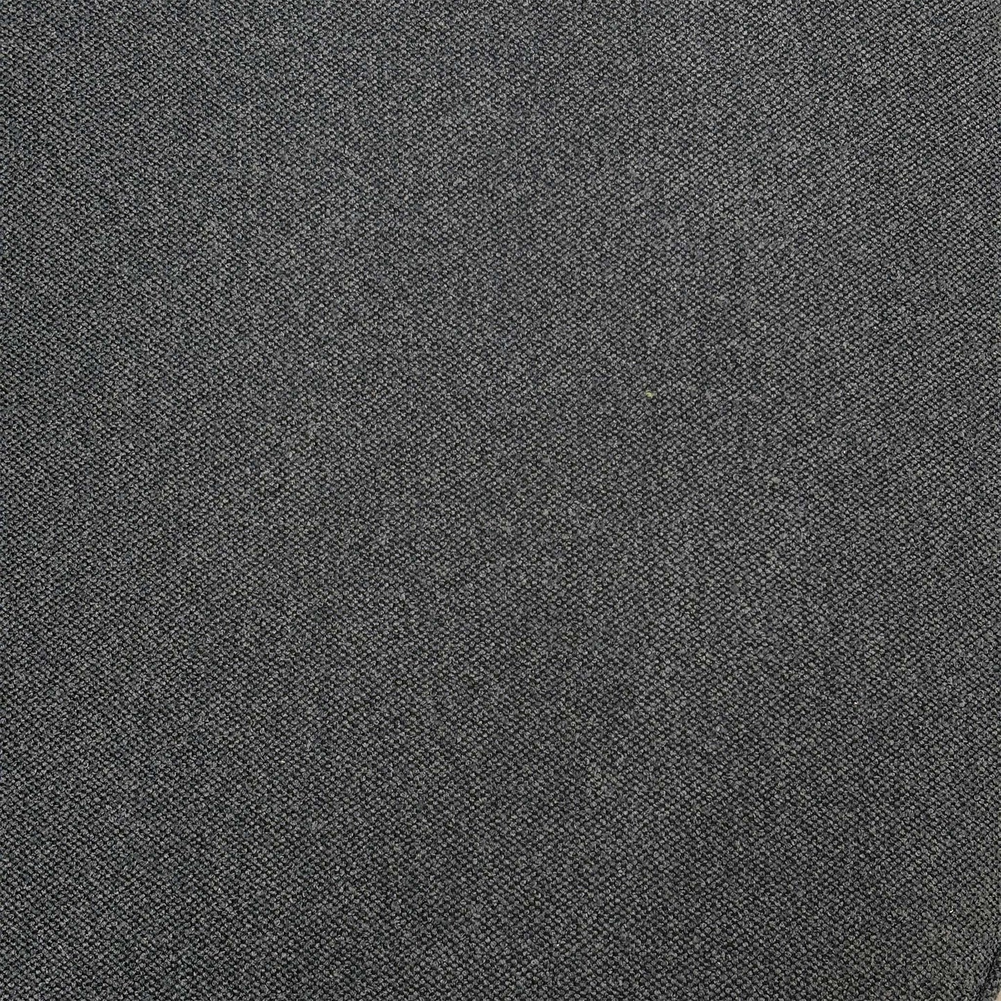 Close-up shot of the grey fabric on the ‘Carrera’ chair, showcasing the intricate diamond quilting pattern, premium tailored stitching, and resilient textured weave.
