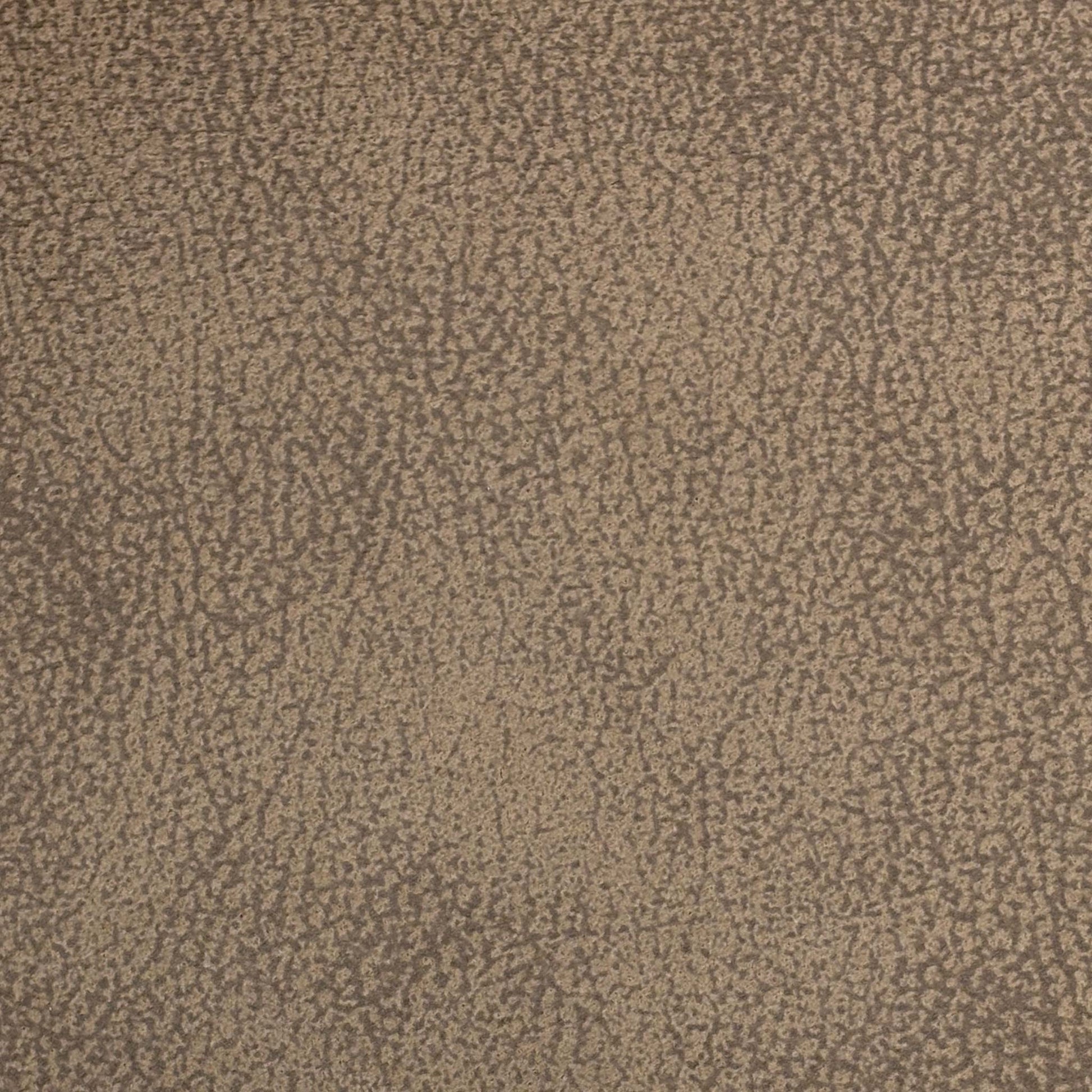 Close-up shot of the Tan Brown faux leather on the ‘Aydin’ chair, showcasing the neat vertical column stitching, premium tailored seams, and realistic distressed leather grain texture.