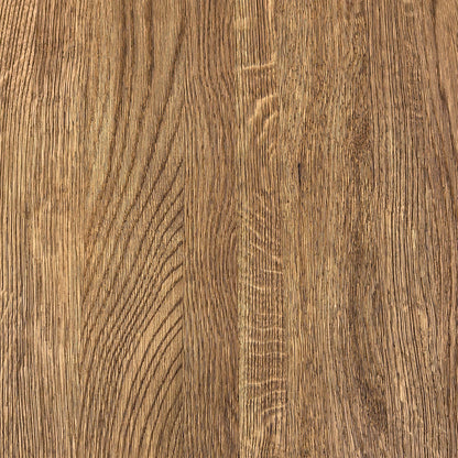Macro view of the Earth extension leaf surface, emphasizing the high-quality natural oak grain patterns, unique timber characteristics, and smooth protective coating.