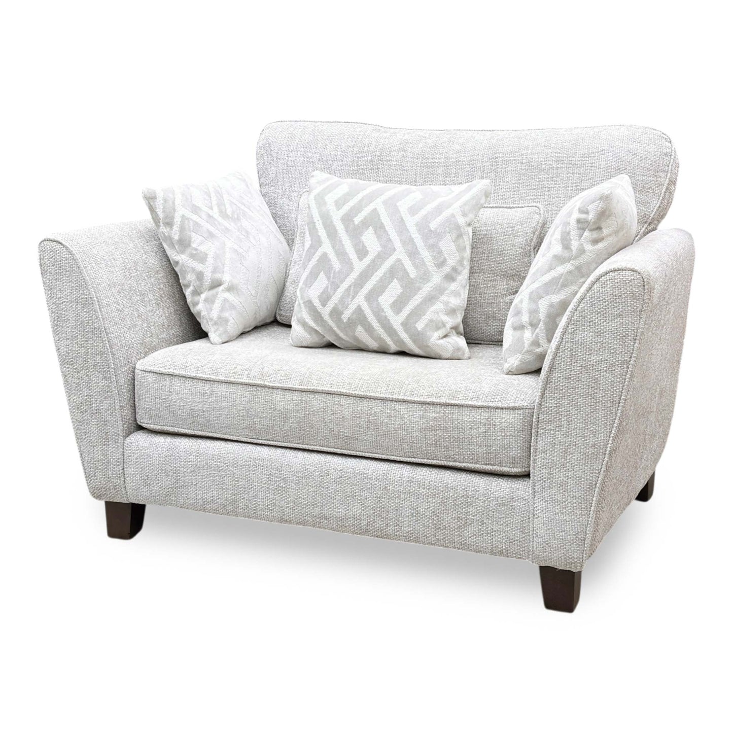 ‘Tabitha’ Light Grey Fabric Snuggler
