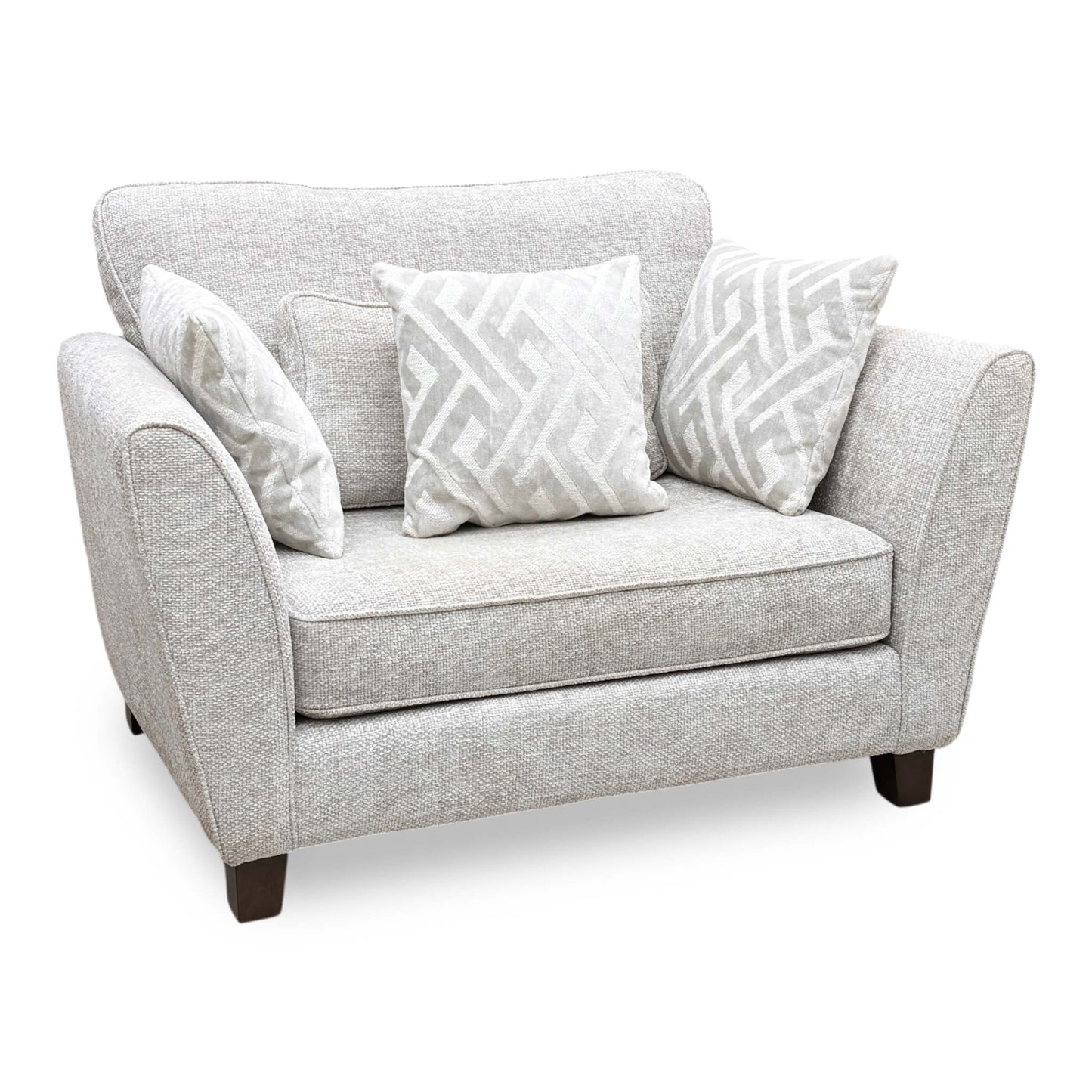 ‘Tabitha’ Light Grey Fabric Snuggler